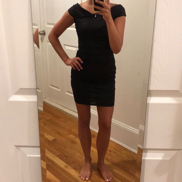 off the shoulder lbd